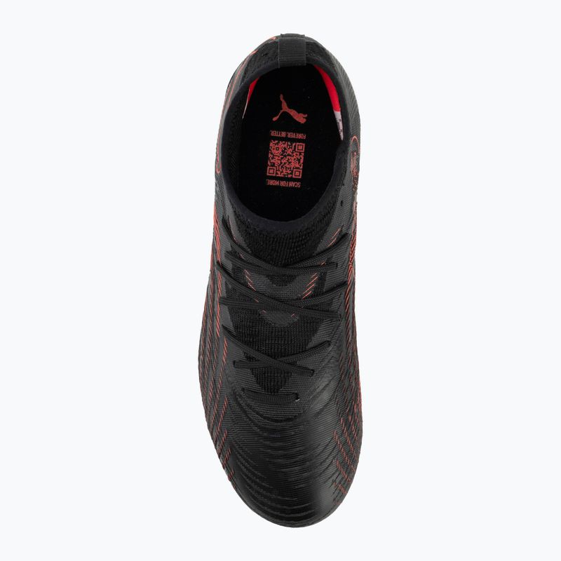 Vaikiški futbolo batai PUMA Future 9 Match FG/AG Jr puma black/glowing red/strong grey 5