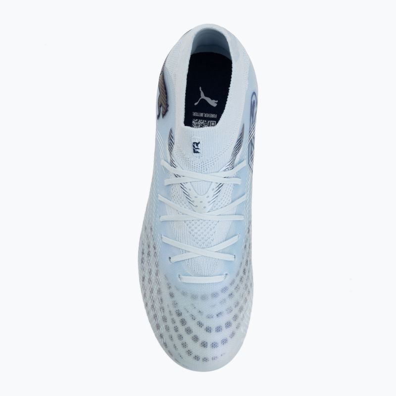 Vaikiški futbolo batai PUMA Future 9 Pro FG/AG Jr icy blue/puma white/blue jewel 5