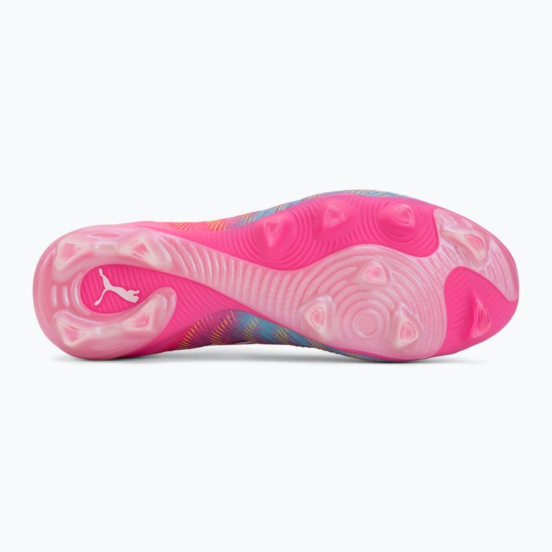 Futbolo batai PUMA Future 9 Fusion FG/AG poison pink/sun stream/bright aqua/puma white 4