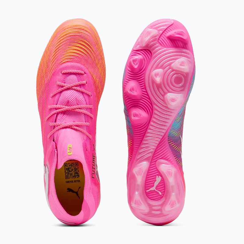 Futbolo batai PUMA Future 9 Fusion FG/AG poison pink/sun stream/bright aqua/puma white 3