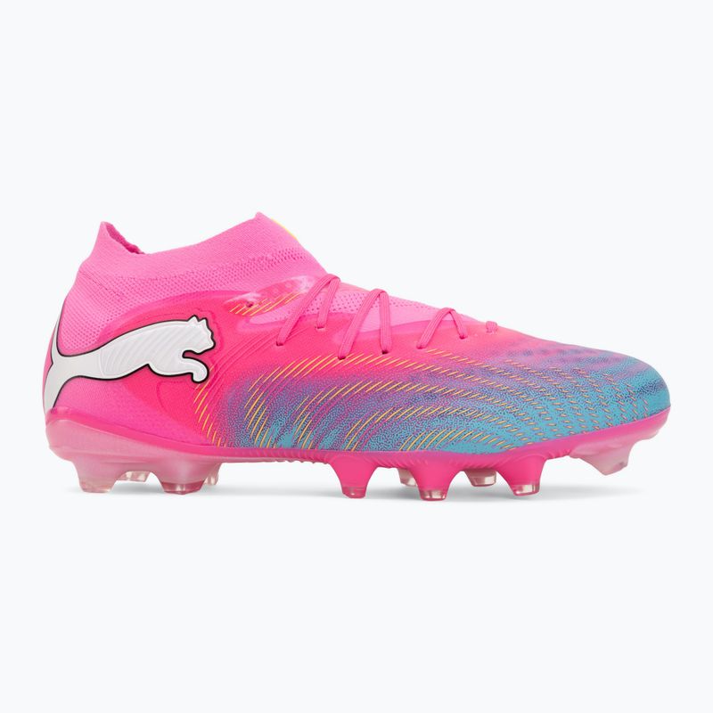 Futbolo batai PUMA Future 9 Pro FG/AG poison pink/sun stream/bright aqua/puma white 2