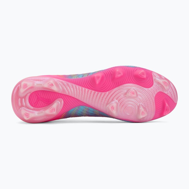 Futbolo batai PUMA Future 9 Pro FG/AG poison pink/sun stream/bright aqua/puma white 4