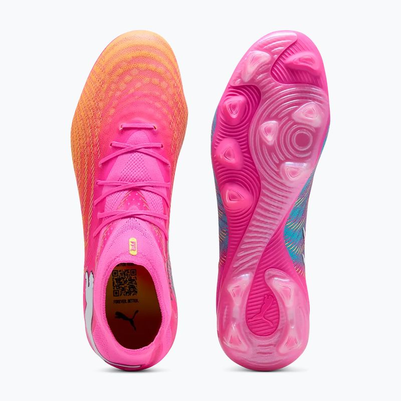 Futbolo batai PUMA Future 9 Pro FG/AG poison pink/sun stream/bright aqua/puma white 3