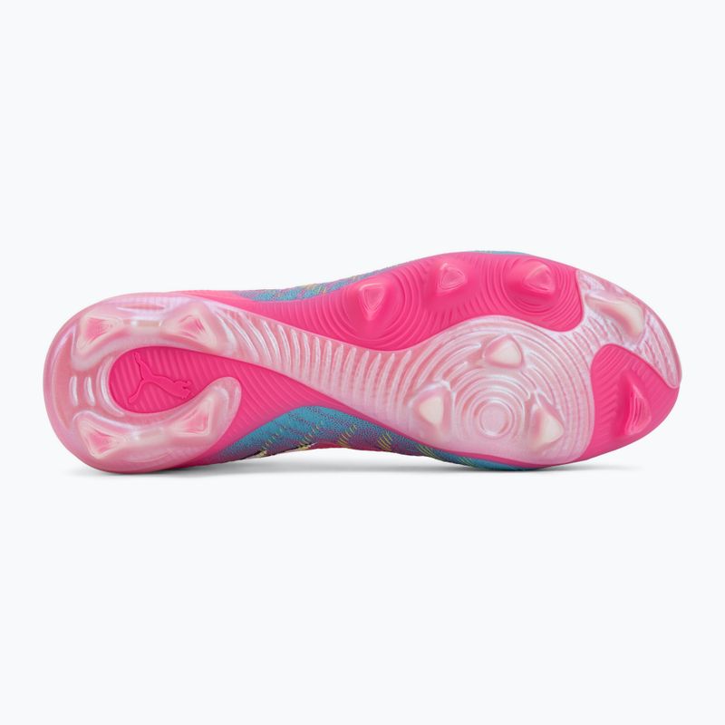 Futbolo batai PUMA Future 9 Match FG/AG poison pink/puma white/sun stream/bright aqua/puma black 4