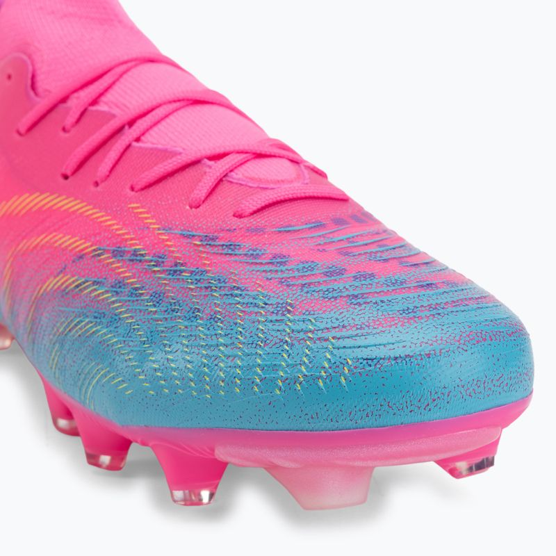 Futbolo batai PUMA Future 9 Match Fusion FG/AG poison pink/puma white/sun stream/bright aqua/puma black 7