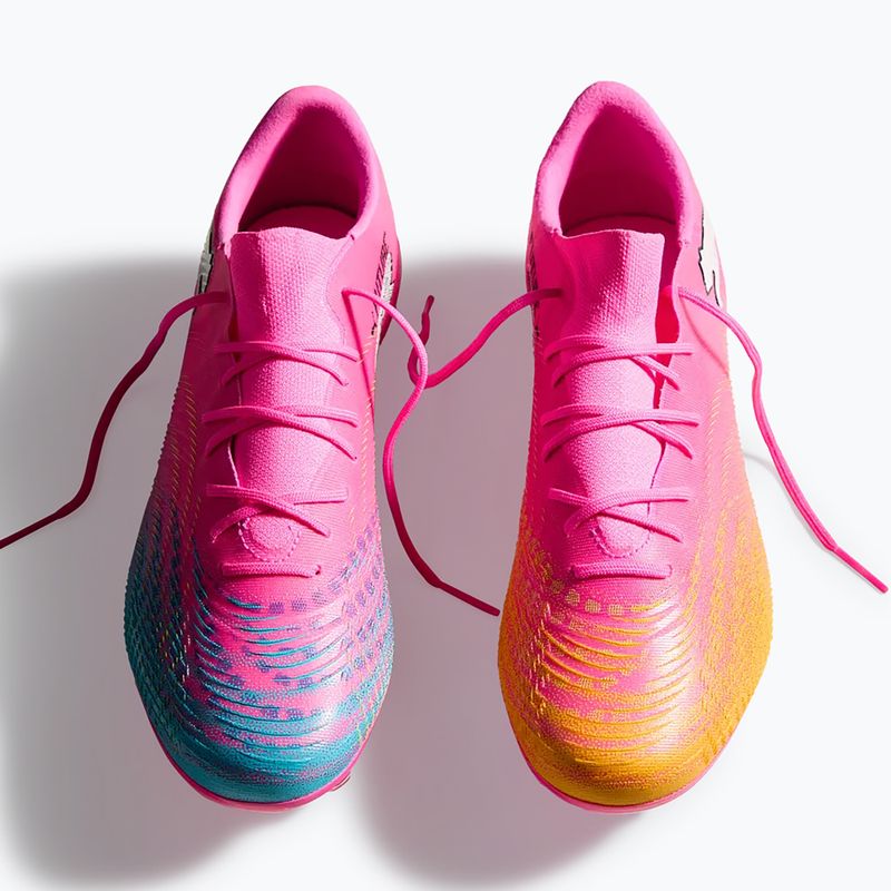 Futbolo batai PUMA Future 9 Match Fusion FG/AG poison pink/puma white/sun stream/bright aqua/puma black 5