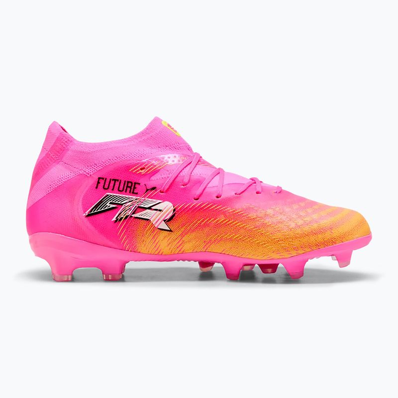 Vaikiški futbolo batai PUMA Future 9 Pro FG/AG Jr poison pink/puma wht/sun stream/bright aqua/puma blk 2