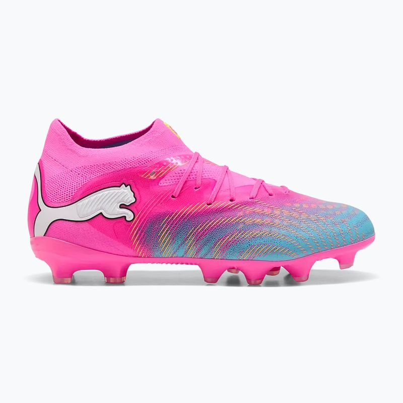 Vaikiški futbolo batai PUMA Future 9 Pro FG/AG Jr poison pink/puma wht/sun stream/bright aqua/puma blk 3