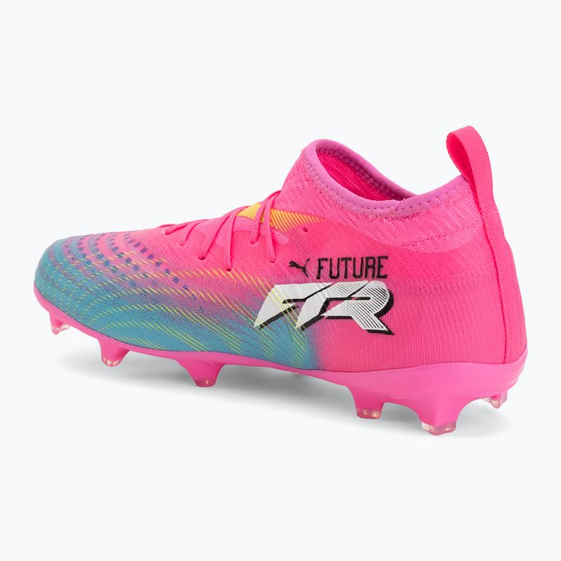 Vaikiški futbolo batai PUMA Future 9 Match FG/AG Jr poison pink/puma white/sun stream/bright aqua/puma black 3