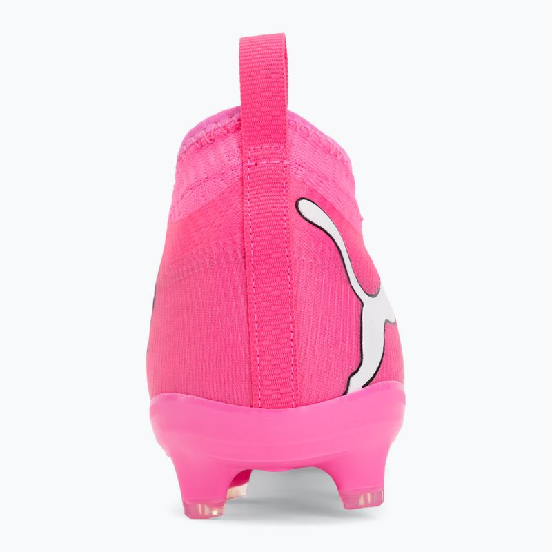 Vaikiški futbolo batai PUMA Future 9 Match FG/AG Jr poison pink/puma white/sun stream/bright aqua/puma black 6