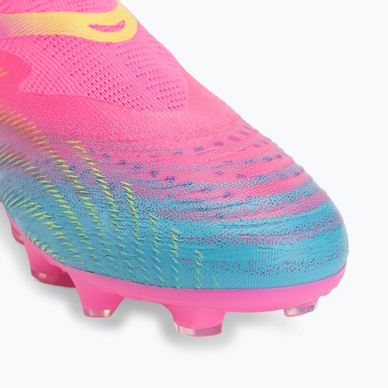 Vaikiški futbolo batai PUMA Future 9 Match LL FG/AG Jr poison pink/puma wht/sun stream/bright aqua/puma blk 7