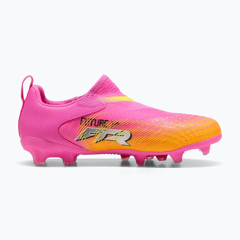 Vaikiški futbolo batai PUMA Future 9 Match LL FG/AG Jr poison pink/puma wht/sun stream/bright aqua/puma blk 2