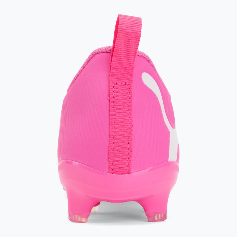 Vaikiški futbolo batai PUMA Future 9 Play FG/AG Jr poison pink/puma wht/sun stream/bright aqua/puma blk 6