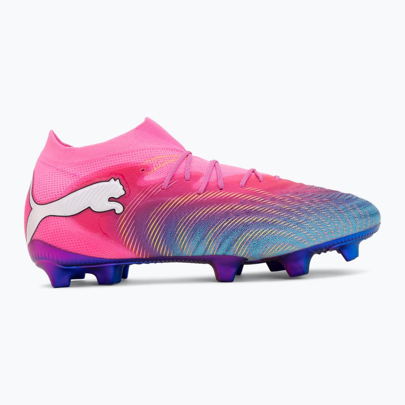 Futbolo batai PUMA Future 9 Ultimate FG poison pink/puma wht/sun stream/bright aqua/puma blk 2