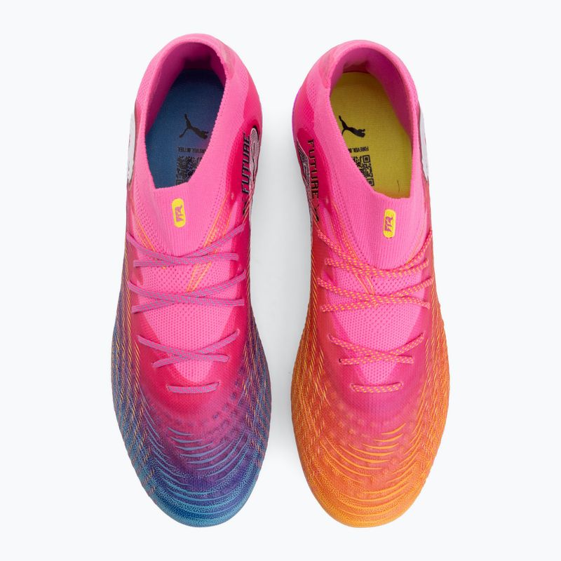 Futbolo batai PUMA Future 9 Ultimate FG poison pink/puma wht/sun stream/bright aqua/puma blk 5