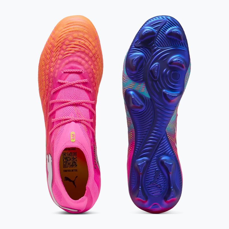 Futbolo batai PUMA Future 9 Ultimate FG poison pink/puma wht/sun stream/bright aqua/puma blk 3