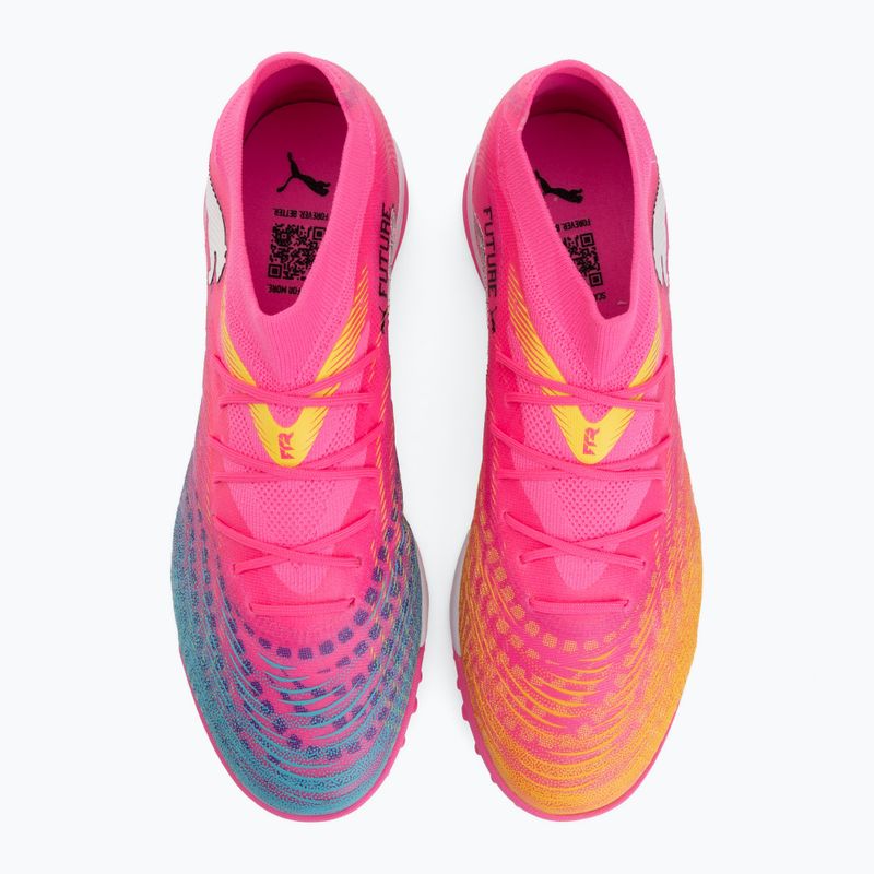 Futbolo batai PUMA Future 9 Match TT poison pink/puma wht/sun stream/bright aqua/puma blk 5