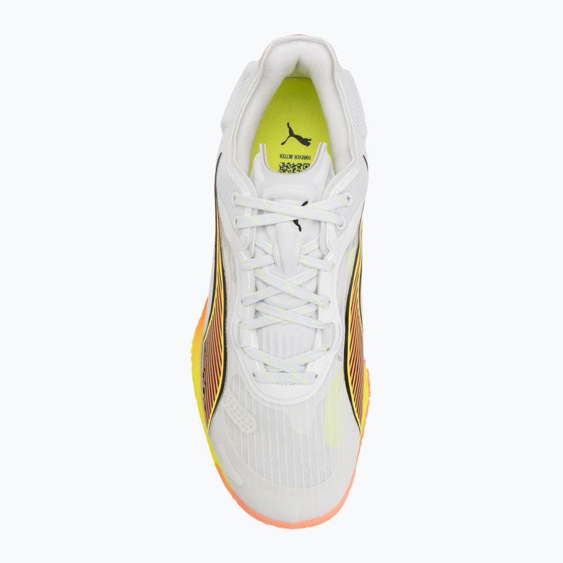 Rankinio batai PUMA Accelerate Nitro SQD 4 Game On puma white/glowing red/ultra blue 5