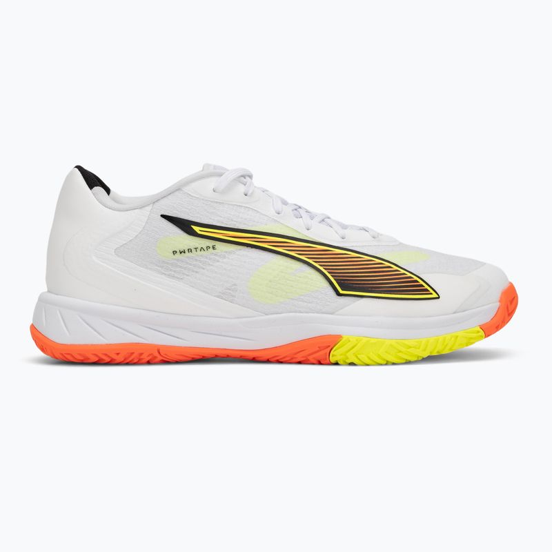 Rankinio batai PUMA Accelerate Turbo 4 Game On Puma White/Glowing Red/Ultra Blue 2