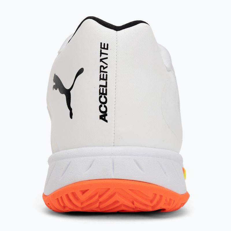 Rankinio batai PUMA Accelerate Turbo 4 Game On Puma White/Glowing Red/Ultra Blue 6