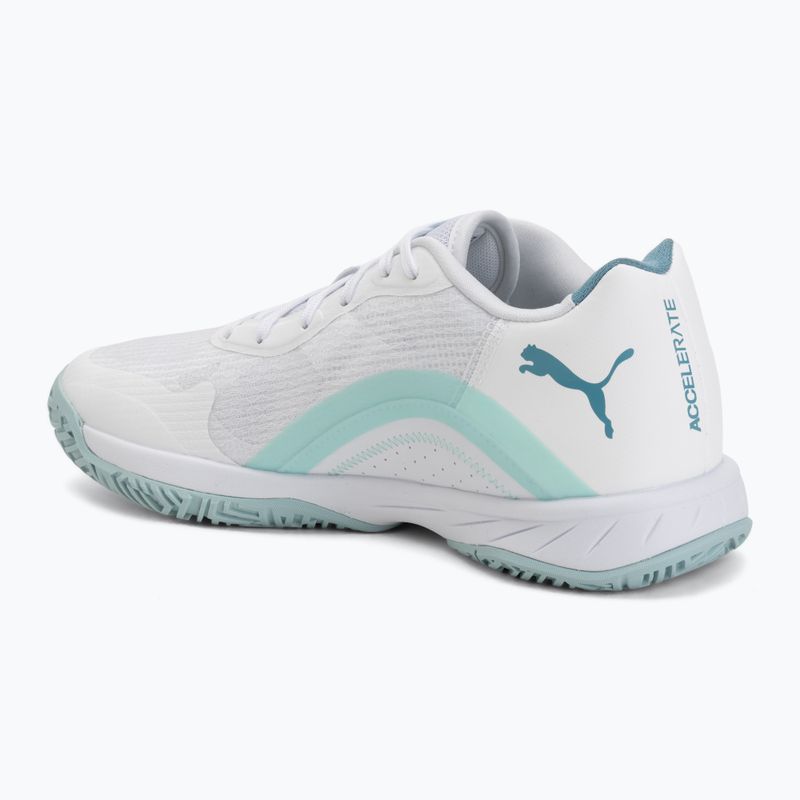 Rankinio bateliai PUMA Accelerate Pro 4 Game On puma white/baltic sea blue/fresh water 3