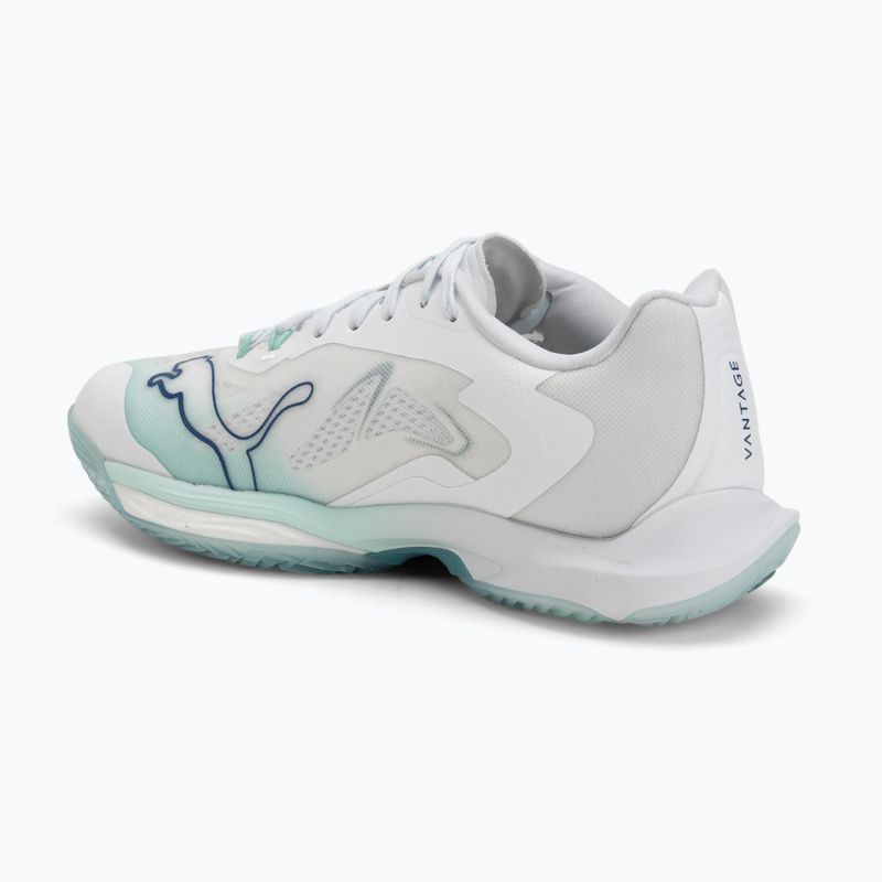 Moteriški rankinio batai PUMA Vantage Nitro Game On puma white/baltic blue/fresh water 3