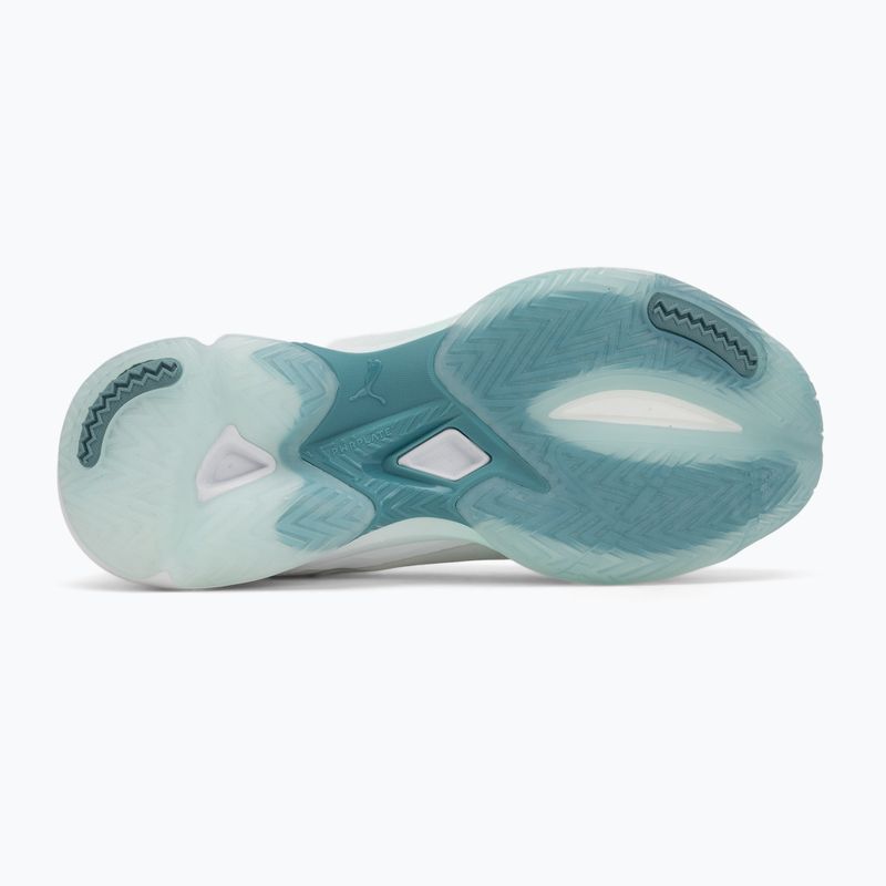 Moteriški rankinio batai PUMA Vantage Nitro Game On puma white/baltic blue/fresh water 4