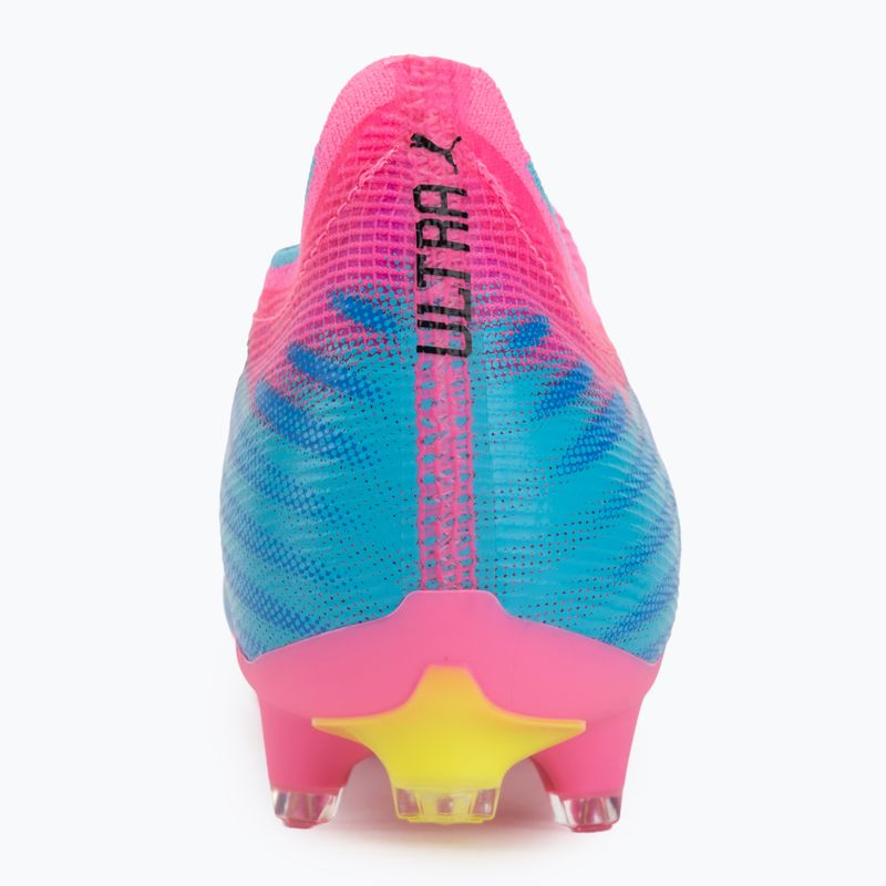 Futbolo batai PUMA Ultra 6 Match FG/AG poison pink/puma white/sun stream/bright aqua/puma black 6