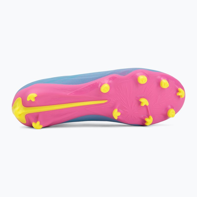 Vaikiški futbolo batai PUMA Ultra 6 Match+ LL FG/AG Jr poison pink/puma white/sun stream/bright aqua/puma black 4