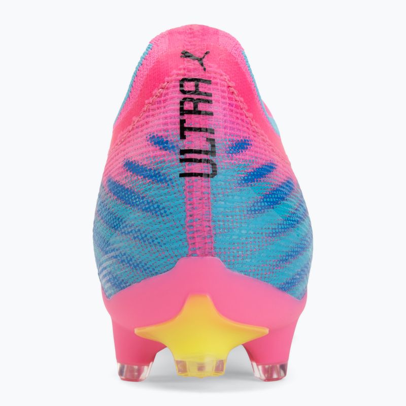 Futbolo batai PUMA Ultra 6 Pro FG/AG poison pink/puma white/sunstream/bright aqua/puma black 6