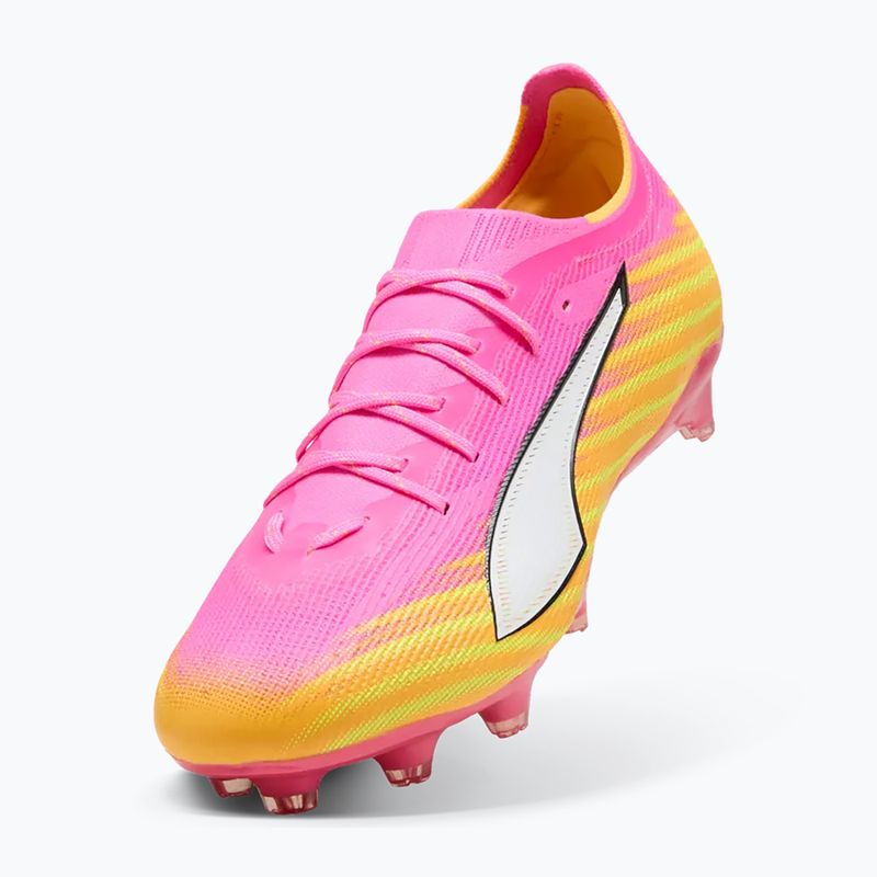 Futbolo batai PUMA Ultra 6 Pro FG/AG poison pink/puma white/sunstream/bright aqua/puma black 4