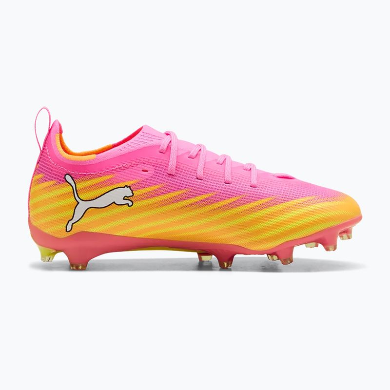 Vaikiški futbolo batai PUMA Ultra 6 Pro Jr FG/AG poison pink/puma white/sunstream/bright aqua/puma black 2