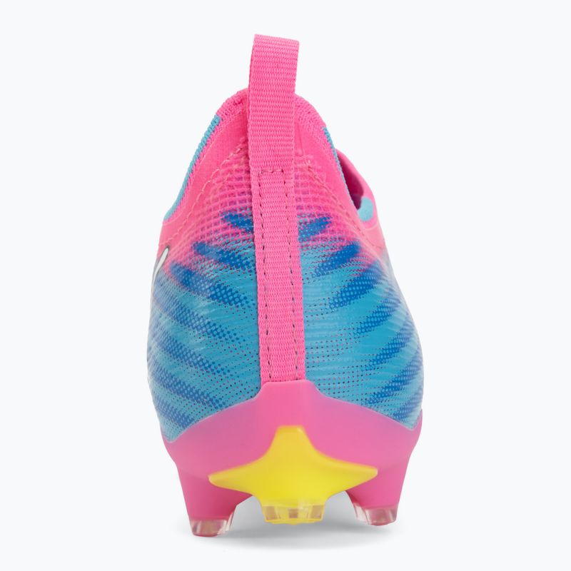 Vaikiški futbolo batai PUMA Ultra 6 Pro Jr FG/AG poison pink/puma white/sunstream/bright aqua/puma black 6