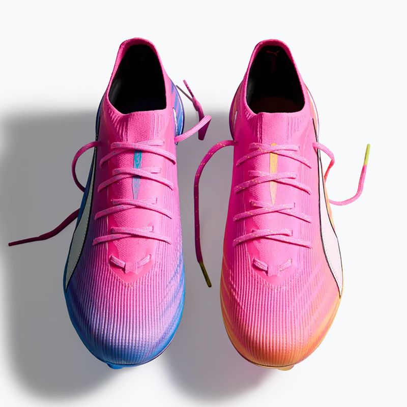 Futbolo batai PUMA Ultra 6 Ultimate FG poison pink/puma white/sun stream/bright aqua/puma black 6