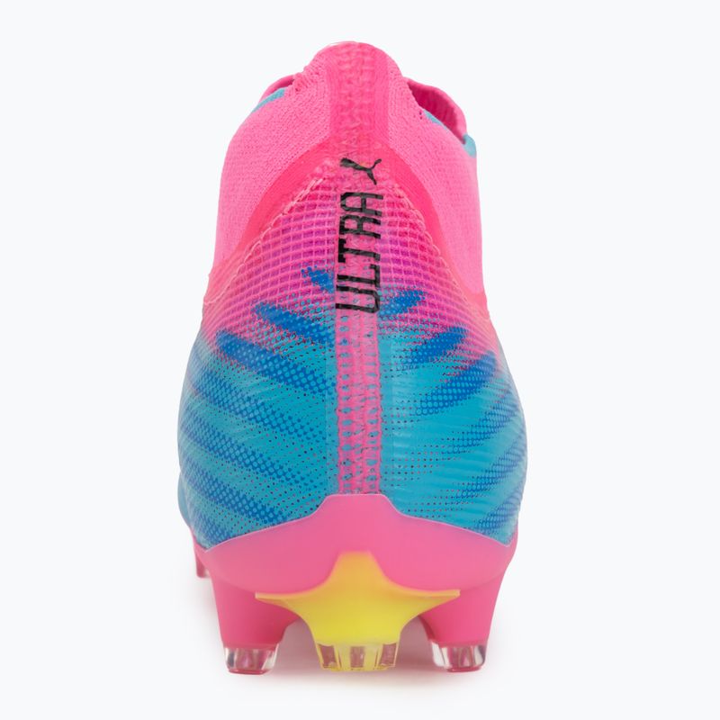 Futbolo batai PUMA Ultra 6 Match + FG/AG poison pink/puma white/sun stream/bright aqua/puma black 6