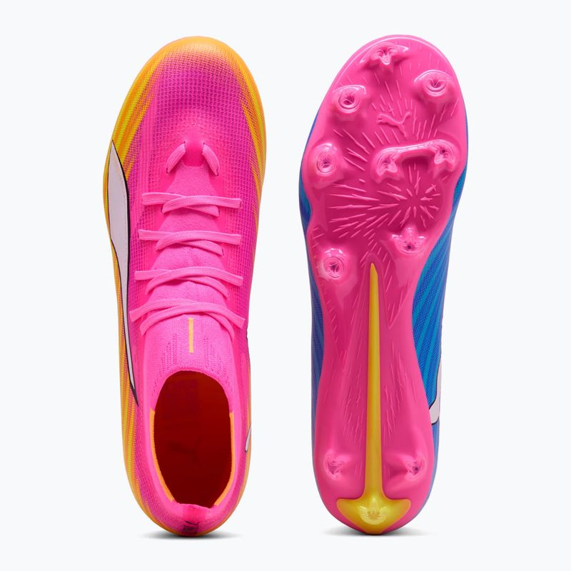 Futbolo batai PUMA Ultra 6 Match + FG/AG poison pink/puma white/sun stream/bright aqua/puma black 5