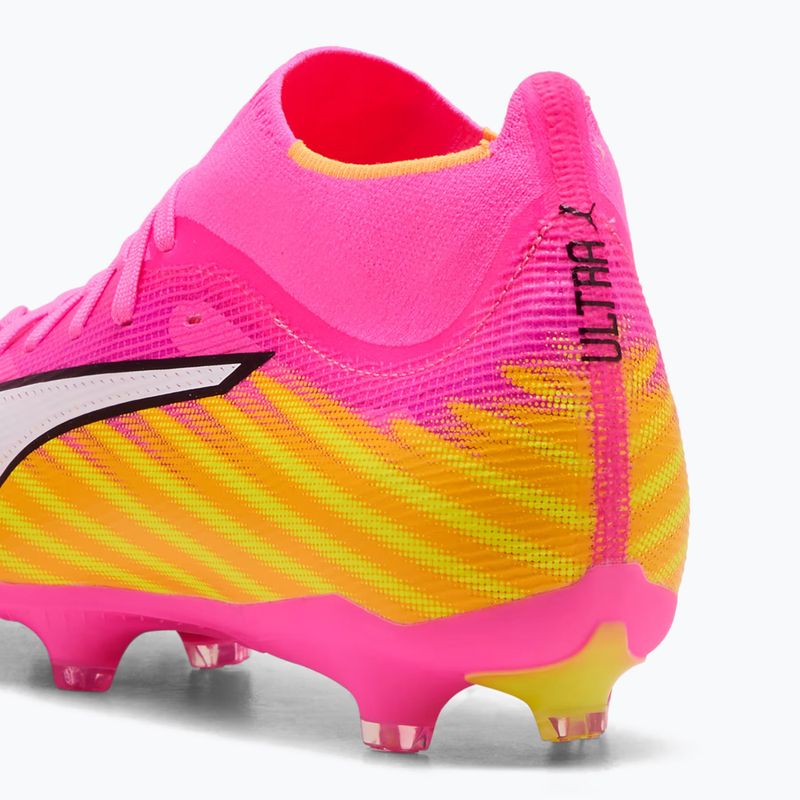 Futbolo batai PUMA Ultra 6 Match + FG/AG poison pink/puma white/sun stream/bright aqua/puma black 6