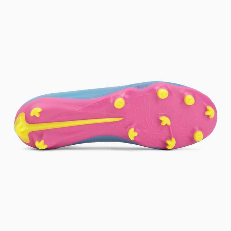 Vaikiški futbolo batai PUMA Ultra 6 Play FG/AG Jr poison pink/puma white/sun stream/bright aqua/puma black 4