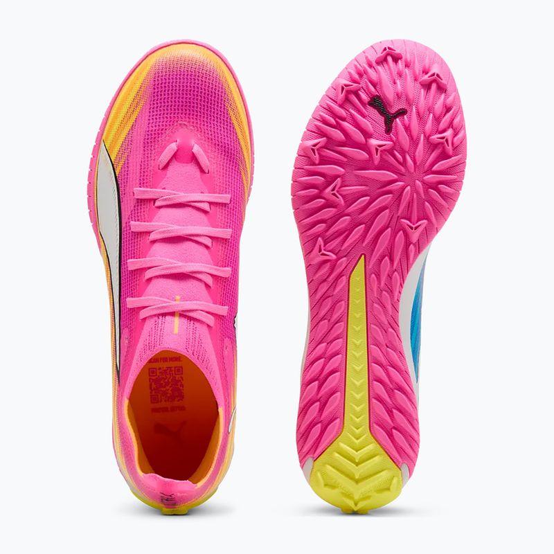 Futbolo batai PUMA Ultra 6 Match TT poison pink/puma wht/sun stream/bright aqua/puma blk 3