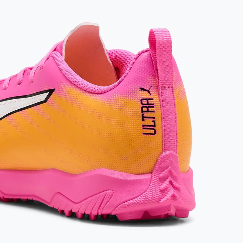 Vaikiški futbolo batai PUMA Ultra 6 Play TT Jr poison pink/puma white/sun stream/bright aqua/puma black 6