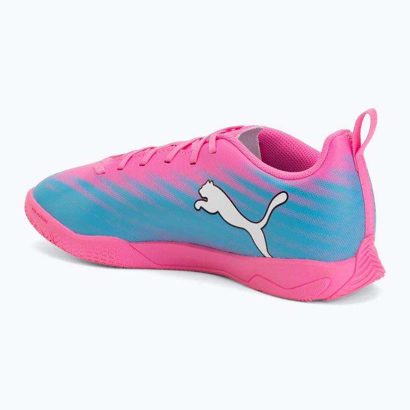 Vaikiški futbolo batai PUMA Ultra 6 Play It Jr poison pink/puma wht/sun stream/bright aqua/puma blk 3