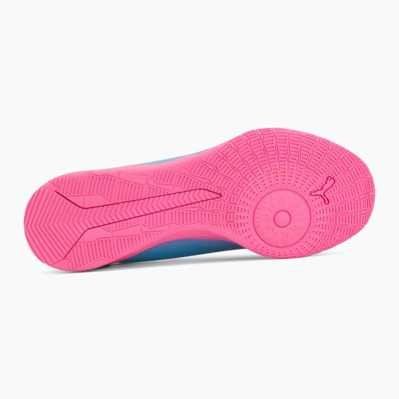Vaikiški futbolo batai PUMA Ultra 6 Play It Jr poison pink/puma wht/sun stream/bright aqua/puma blk 4