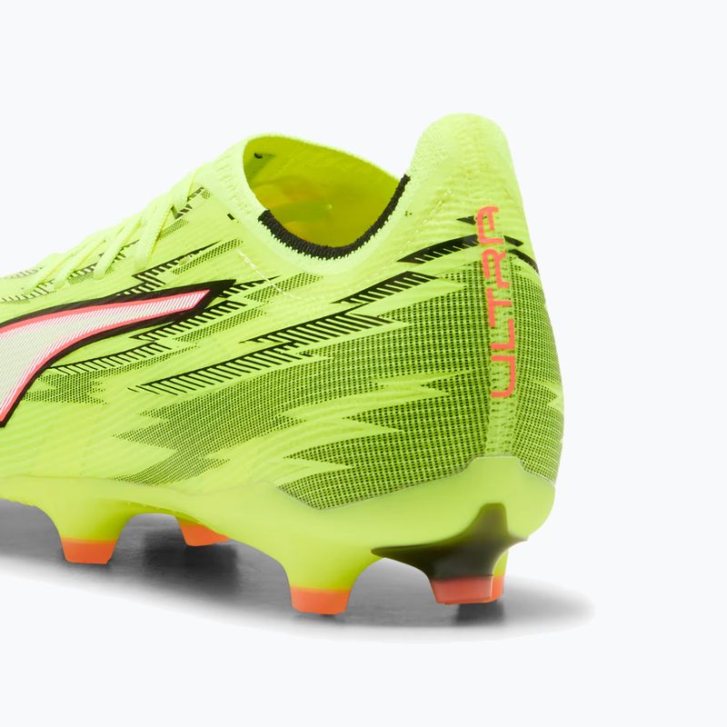 Futbolo bateliai PUMA Ultra 6 Match FG/AG yellow alert/puma black/glowing red/lime squeeze 8