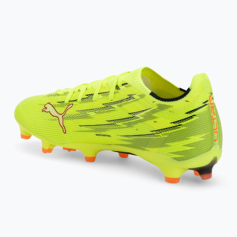 Futbolo bateliai PUMA Ultra 6 Match FG/AG yellow alert/puma black/glowing red/lime squeeze 3