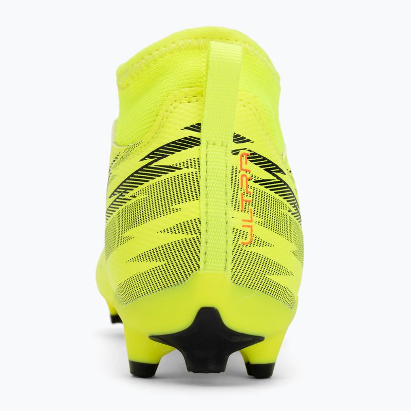 Vaikiški futbolo batai PUMA Ultra 6 Match+ LL FG/AG Jr yellow alert/puma black/glowing red/lime squeeze 6