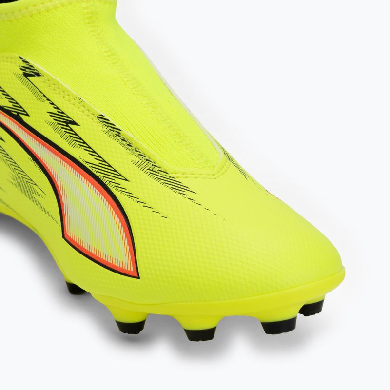 Vaikiški futbolo batai PUMA Ultra 6 Match+ LL FG/AG Jr yellow alert/puma black/glowing red/lime squeeze 7