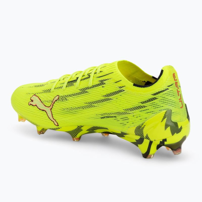 Futbolo bateliai PUMA Ultra 6 Ultimate FG yellow alert/puma black/glowing red/lime squeeze 3