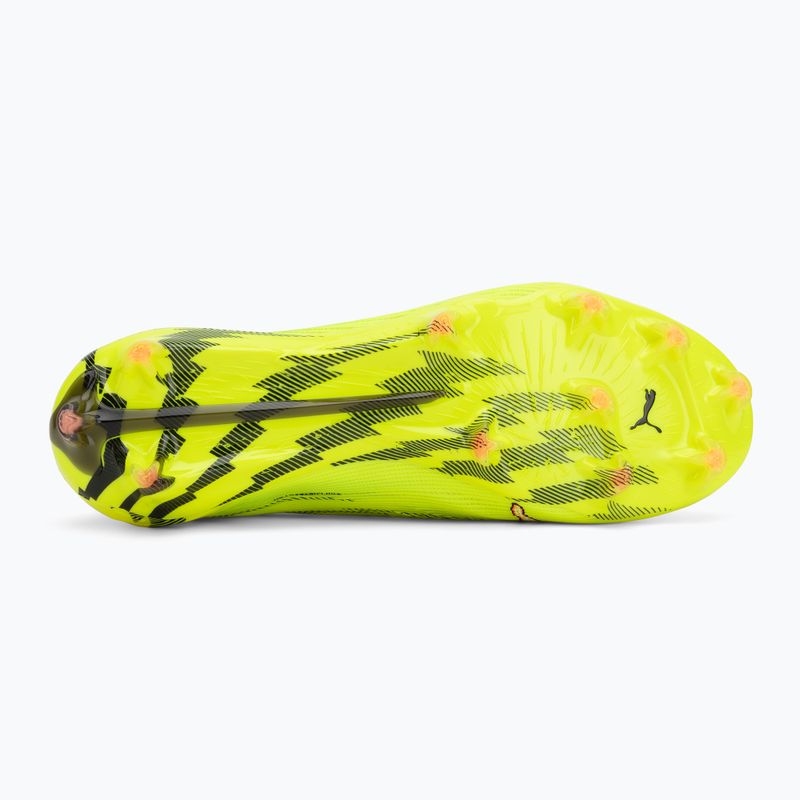 Futbolo bateliai PUMA Ultra 6 Ultimate FG yellow alert/puma black/glowing red/lime squeeze 4