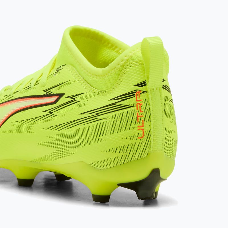 Vaikiški futbolo bateliai PUMA Ultra 6 Match FG/AG Jr yellow alert/puma black/glowing red/lime squeeze 8