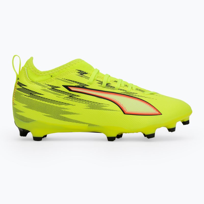 Vaikiški futbolo bateliai PUMA Ultra 6 Match FG/AG Jr yellow alert/puma black/glowing red/lime squeeze 2